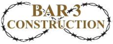 Bar 3 Construction Logo